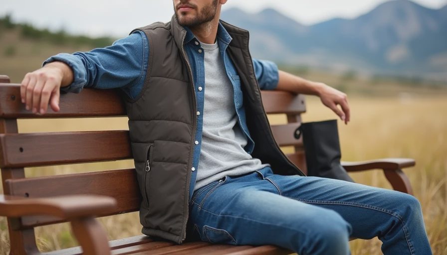 Practical weekend outfit featuring layered shirt, jeans and boots for travel