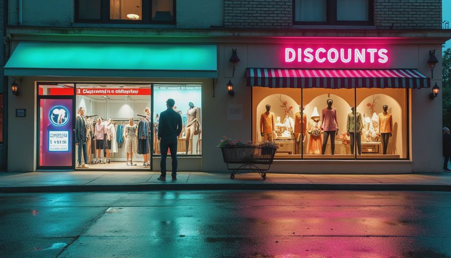 Visual context for affordable vs expensive fashion