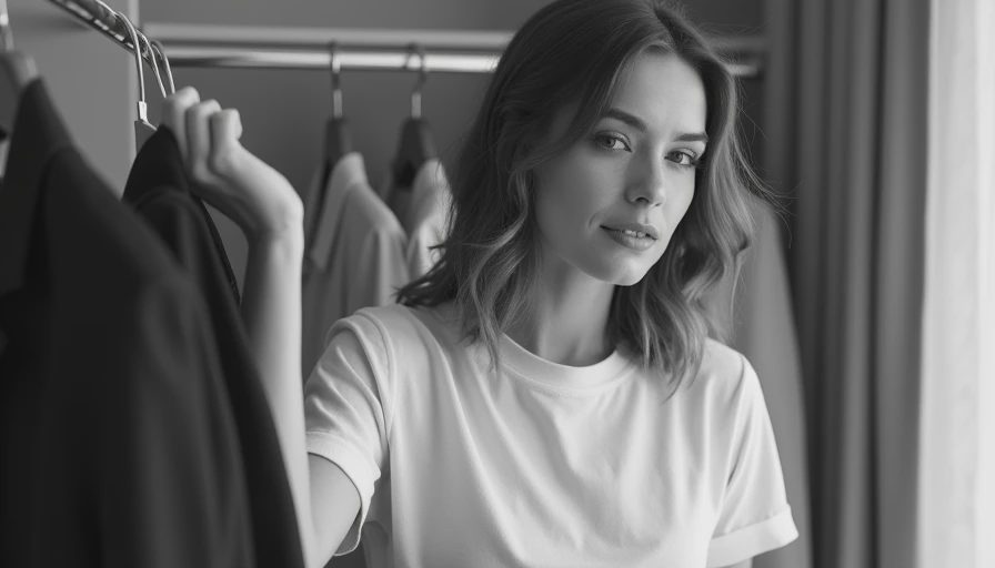 Visual context for minimalist capsule wardrobe