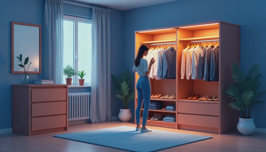 Visual context for stylist-approved wardrobe staples