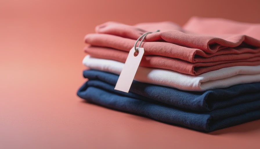 Visual context for fabric quality vs price tag