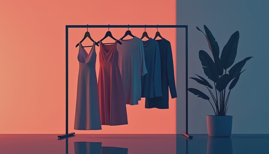 Visual context for capsule wardrobe