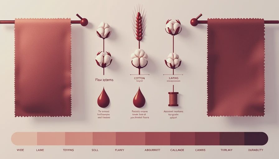 Visual context for linen vs cotton